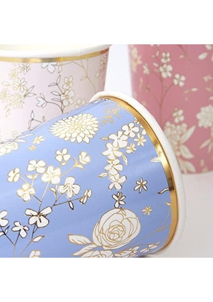 Meri English Garden Party Cups English Garden Bardak 8'li
