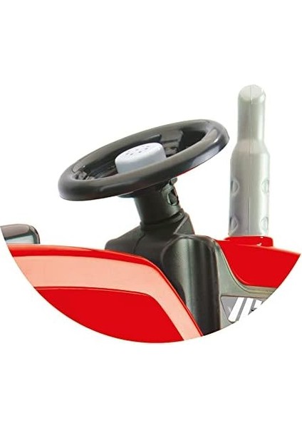 Römorklu Kepçeli Traktör Pedallı, Kırmızı