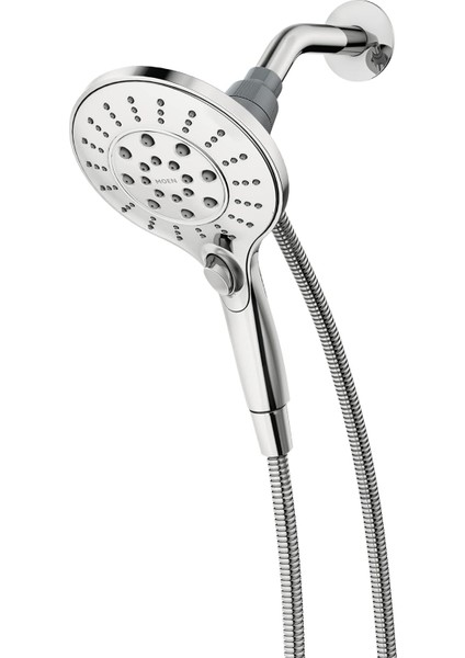 26112 Engage Magnetix Altı Işlevli 5,5 Inç Manyetik Yerleştirme Sistemli El Duş Başlığı, Krom, 1 Adet