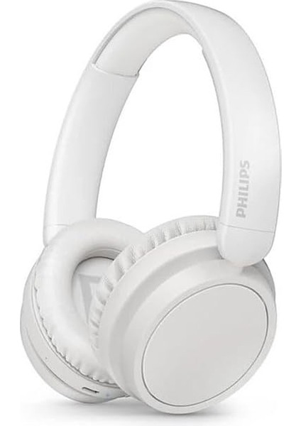 TAH5209WT Kablosuz Kulak Üstü Kulaklık Bt 5.3 65 Saat Uyguma Destekli Ipek Beyazı