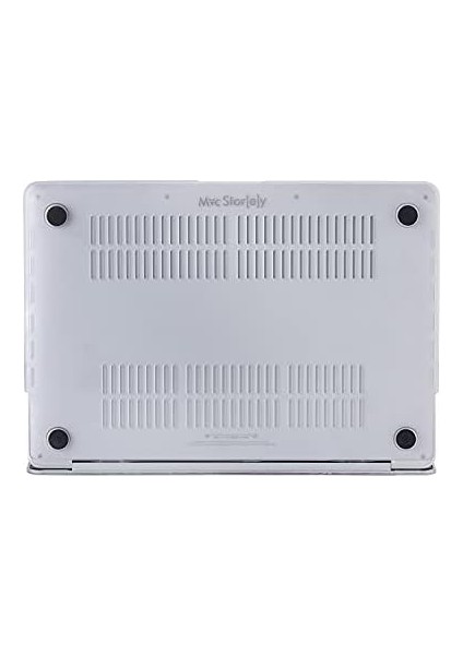 Macbook Pro Kılıf 16 Inç FLOWER04 (Touchbarlı 2019 Yılı Üretimi) A2141 ile Uyumlu Açık Mavi