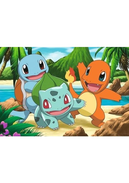 Çocuk Yapbozu 05668 - Pikachu ve Arkadaşları - 2 x 24 Parça Pokemon Yapboz, 4 Yaşından Büyük Çocuklar Için, Pokemon Hediyeleri fiyatları