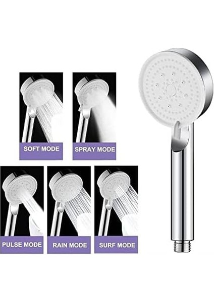 Turbo Fan Lite Chrome El Duşu Handshower, Chrome