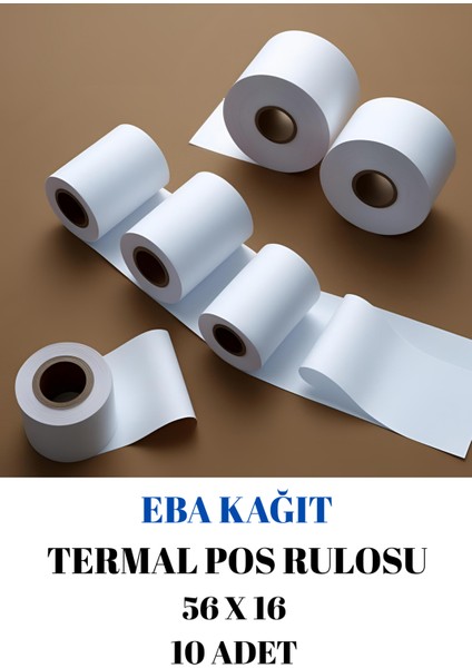 Termal Pos Rulosu 56x16 (10 Adet)
