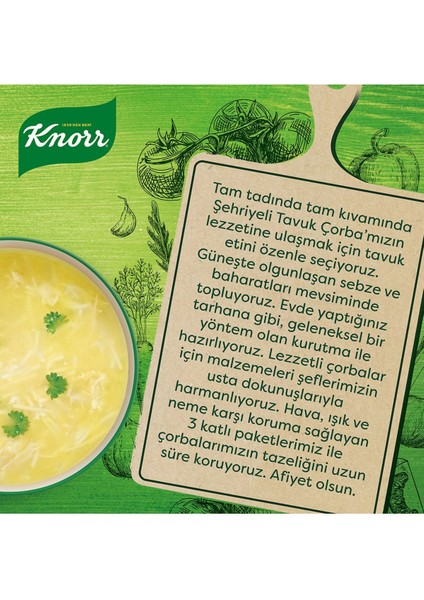 Şehriyeli Tavuk Çorbası 51 gr x 6 Adet indirimleri