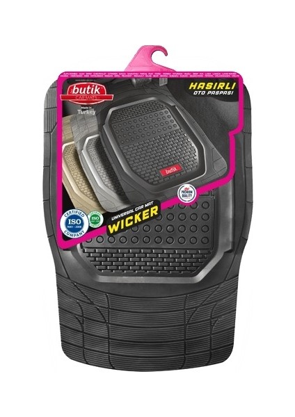 Ssanyoung Korando Sports Uyumlu Havuzlu Hasırlı Paspas Scr
