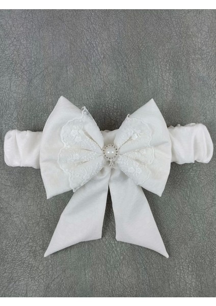 Yenidoğan Bambu Taç Nakışlı Delüks Kundak Bebek Battaniyesi Ekru indirimleri