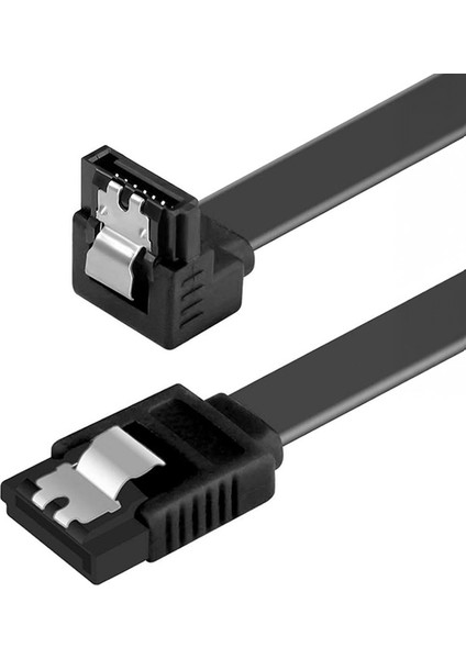 CA-4606 Sata 3.0 Data Kablosu 90 Derece Siyah