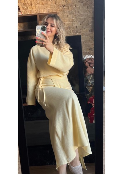 Kadın Müslin Kumaş Bluz ve Etek Tasarım Ikili Takım Tesettür Uyumlu Yazlık Takım fiyatları