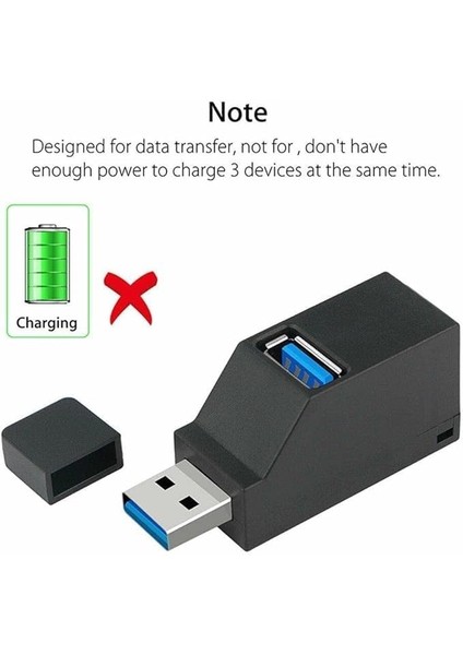 3 Port USB 3.0 Hub Çoklayıcı