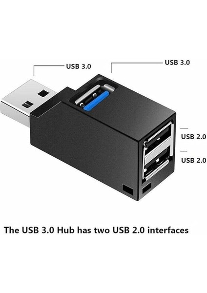 3 Port USB 3.0 Hub Çoklayıcı