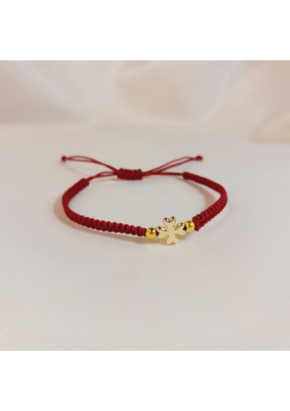 Bordo Makrome El Yapımı Altın Kaplama Haç Figürlü Bileklik, Ayarlanabilir Unisex Şans ve Koruma Takısı, Spiritüel Aksesuar, Bordo Bileklik, Haç Figürlü Takı, Hediyelik Aksesuar fırsatları