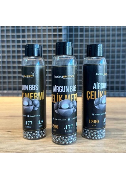 4500 Adet Kolay Av Havalı 4,5 mm Bbs