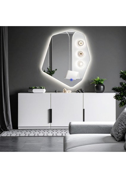 Vortex Beyaz Led'li Lavabo & Banyo Aynası (Dokunmatik Sensörlü) fiyatları