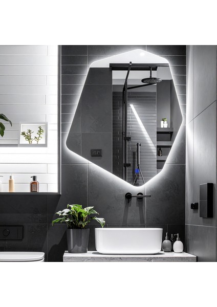 Vortex Beyaz Led'li Lavabo & Banyo Aynası (Dokunmatik Sensörlü) modelleri