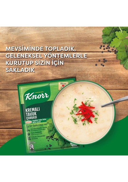 Kremalı Tavuk Çorbası 65 gr x 6 Adet