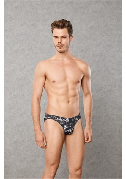 Doreanse Erkek Modal Baskılı Külot Slip 1271