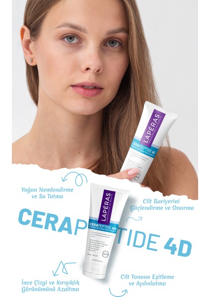 CeraPeptide 4D Bariyer Onarıcı Ton Eşitleyici Nemlendirici Su Bazlı Yüz Kremi 75 ml fiyatları