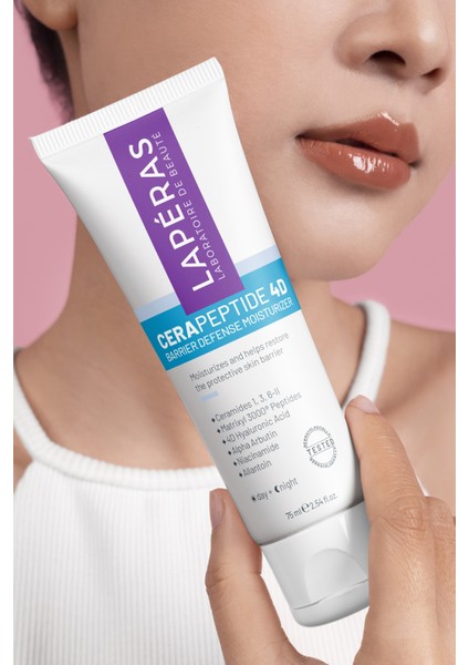 CeraPeptide 4D Bariyer Onarıcı Ton Eşitleyici Nemlendirici Su Bazlı Yüz Kremi 75 ml