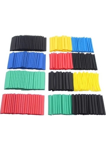 530 Parça Makaron Seti Daralan Makaron Kablo Koruyucu Yalıtım fırsatları