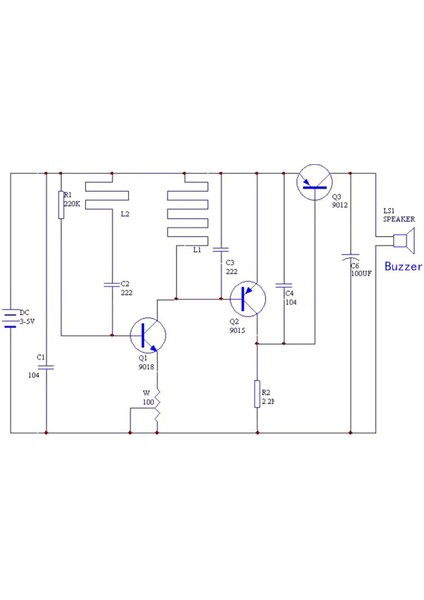 Metal Sensör Diy Kit Dedektör Elektronik Lehimleme Eğitim Devresi Dc 5V Temassız Algılayıcı Oyun