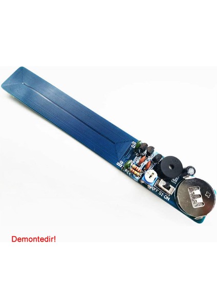 Metal Sensör Diy Kit Dedektör Elektronik Lehimleme Eğitim Devresi Dc 5V Temassız Algılayıcı Oyun
