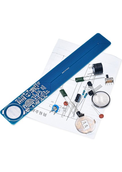 Metal Sensör Diy Kit Dedektör Elektronik Lehimleme Eğitim Devresi Dc 5V Temassız Algılayıcı Oyun