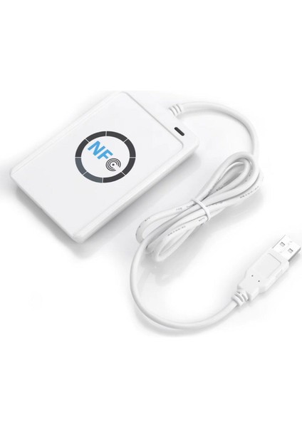 ACR122U 13.56MHZ Rfid Okuyucu Yazıcı USB Kopyalayıcı Nfc Manyetik Kart Anahtarlık Etiket Okuyucu