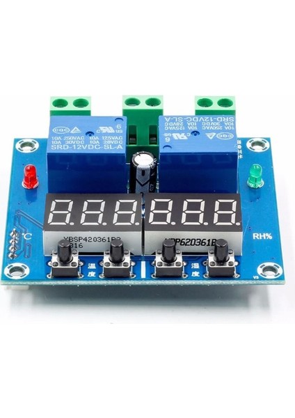 XH-M452 12V Sıcaklık Nem Kontrollü Dijital Termostat Kuluçka Pet fiyatları