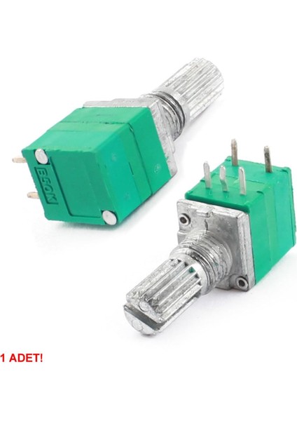 5 Pin 50KOHM Potansiyometre B50K Anahtarlı Tırtıklı 15MM Döner Ayarlanabilir Direnç fiyatları
