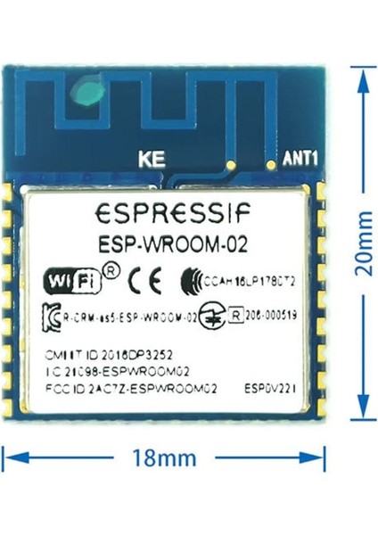 Esp-Wroom-02 Esp Wifi Wroom 02