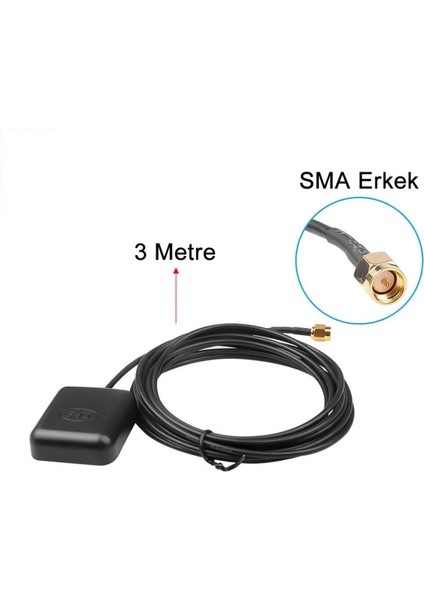 Aktif Gps Anten 1575.42MHZ 28DBI Anten Navigasyon