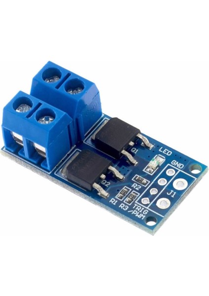15A 400W Pwm Kontrollü Mosfet Anahtarlama Kartı Motor LED Selonoi