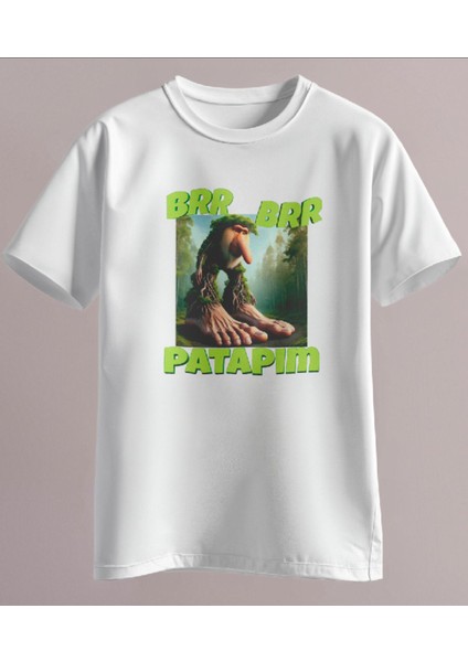 Tralalero Tralala Italyan Brainrot Meme T-Shirt Tung Tung Sahur