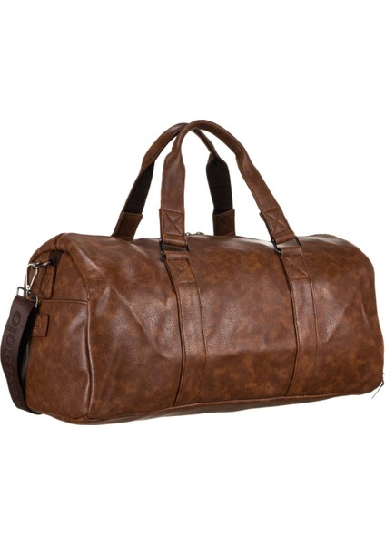 Unisex Vegan Deri Seyahat, Spor Çantası - Taba modelleri