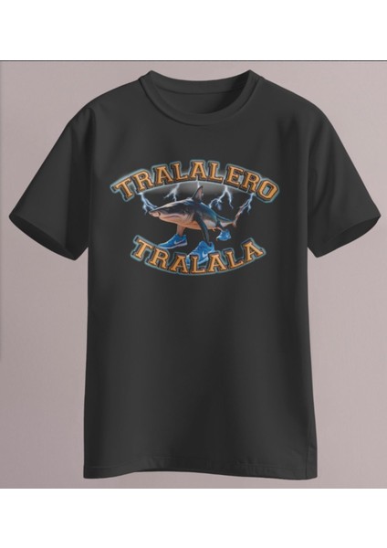 Tralalero Tralala Italyan Brainrot Meme T-Shirt