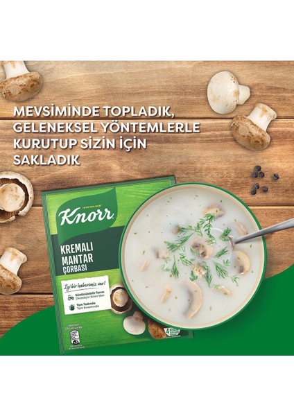 Kremalı Mantar Çorbası 63 gr x 6 Adet