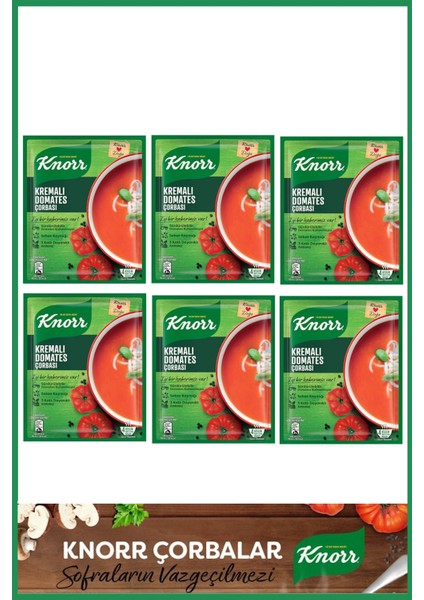 Kremalı Domates Çorbası 69 gr x 6 Adet