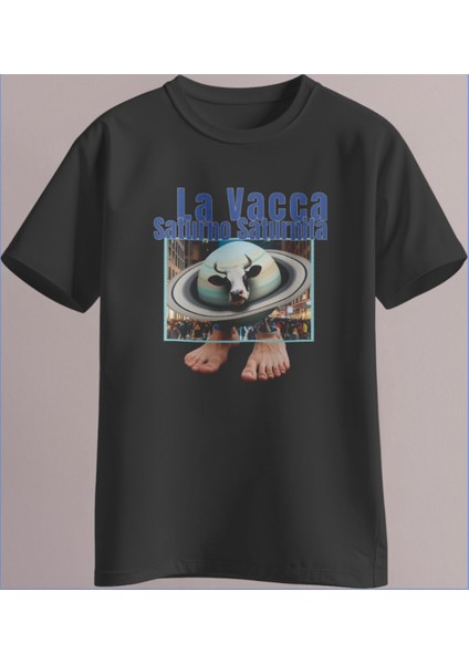 La Vaca Saturno Saturnito Italyan Brainrot T-Shirt