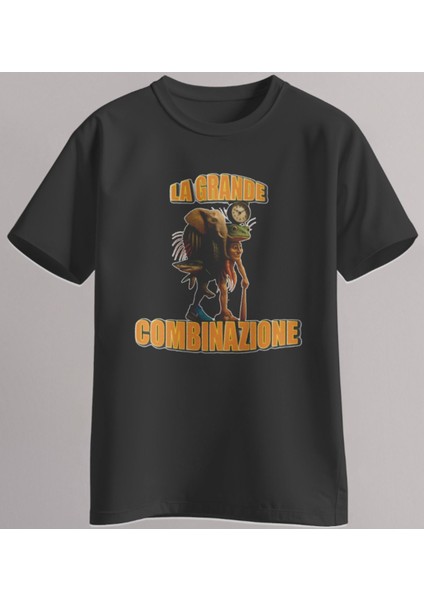 La Grande Combinazione Italyan Brainrot T-Shirt Tung Tung Tung Sahur, Tralalero Tralala