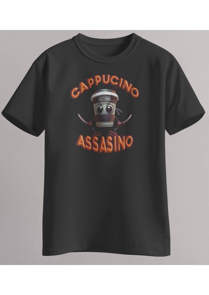 Cappucino Assasino Italyan Brainrot Tişört