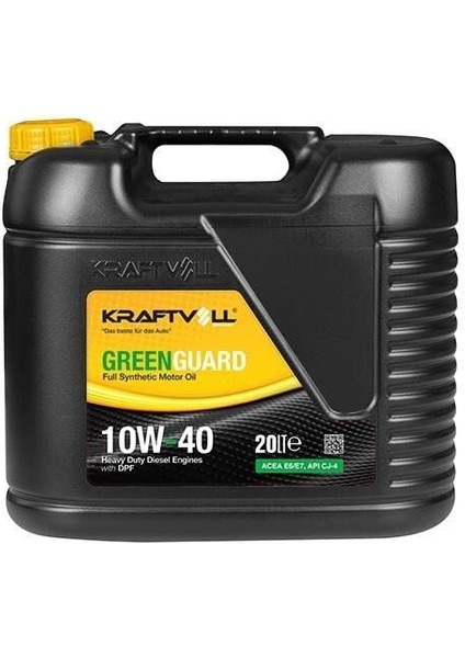 Motor Yagı Dızel Dpf Partıkul 10W-40 Tam Sentetık Av E7/cj-4 20LT.