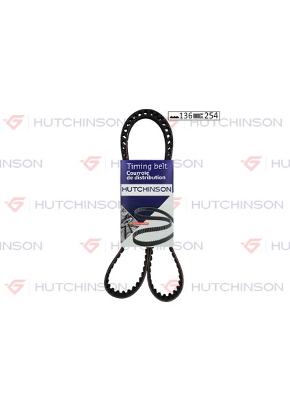 Triger Kayışı 136X254 Partn Berl1.8d-1.9d 96-99 Boxer 405 406XSARA Ducato CT1031/CT523 5049XS I