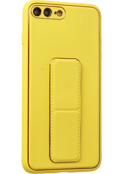 Iphone 7 Plus Kılıf Coco Deri Standlı Kapak - Sarı Dpmah fiyatları