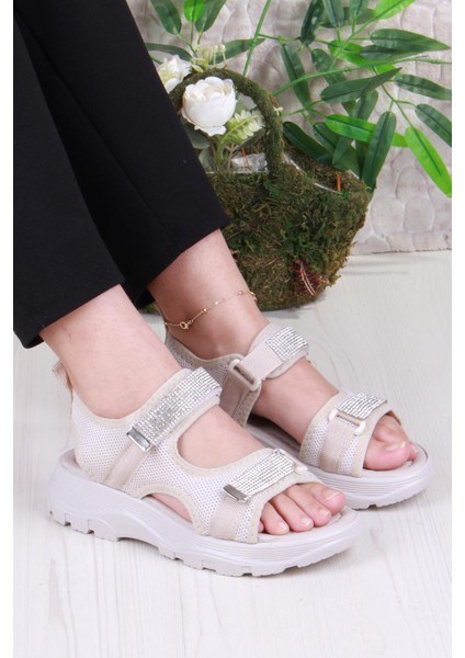 35400 Diva Comfort Rahat Çırtlı Kadın Sandalet
