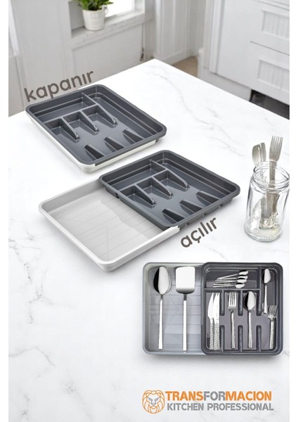 Uzayabilen Ayarlı Çekmece Içi Kaşıklık Flexform 721771 fiyatları