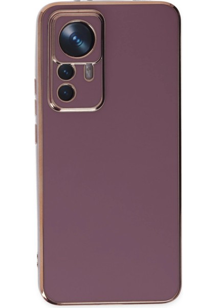 Xiaomi Mi 12T Pro Kılıf Volet Silikon - Mor Dpmah fiyatları