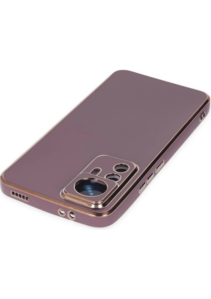 Xiaomi Mi 12T Pro Kılıf Volet Silikon - Mor Dpmah fırsatları