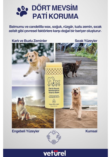 %100 Doğal Kedi Köpek Diş Fırçalı Sağlık Seti Pati Balm Ağız Göz Kulak Yara Bakımı Çiş Koku Giderici indirimleri