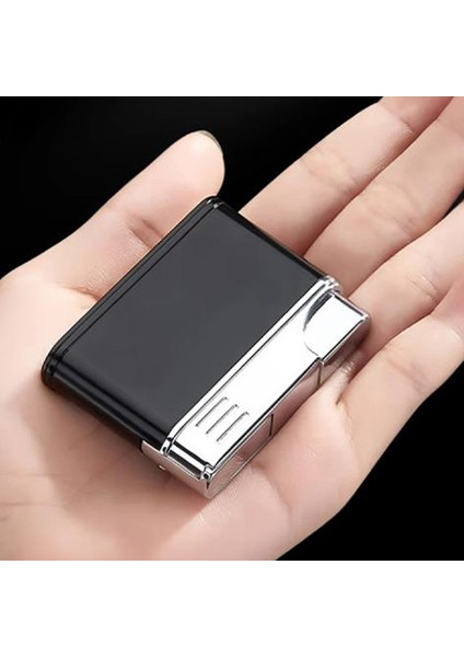 Kişiye Özel Isimli Siyah Gazlı Tasarım Çakmak Kartal Logo Baskılı fırsatları